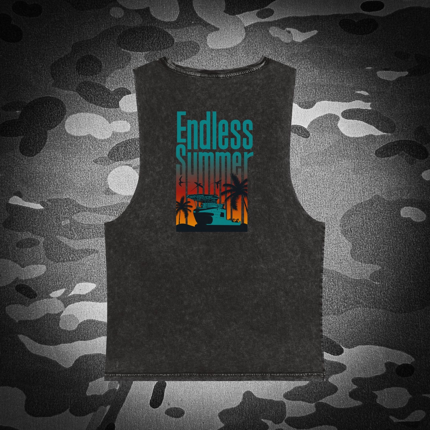 LHV Endless Summer Unisex Stonewash Tank Top