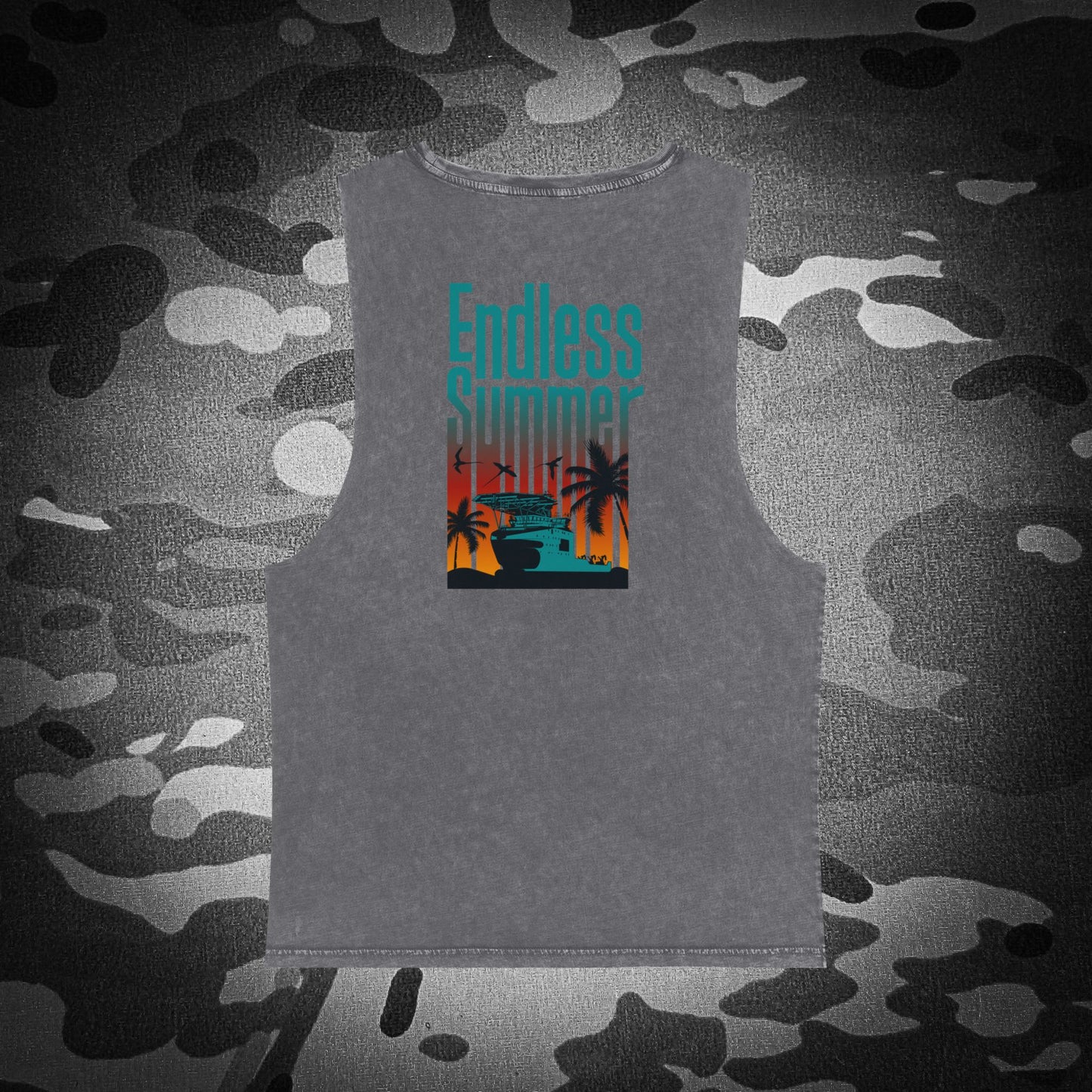 LHV Endless Summer Unisex Stonewash Tank Top