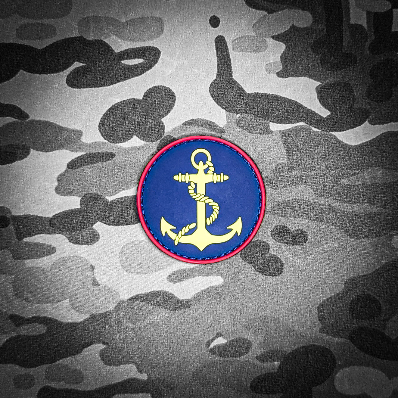 Marine Unit PVC Patch - Hi-Vis